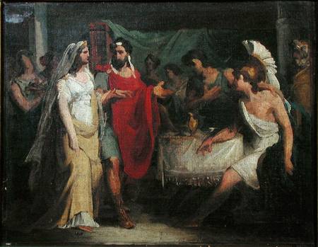 O casamento de Alexandre, o Grande e Roxana