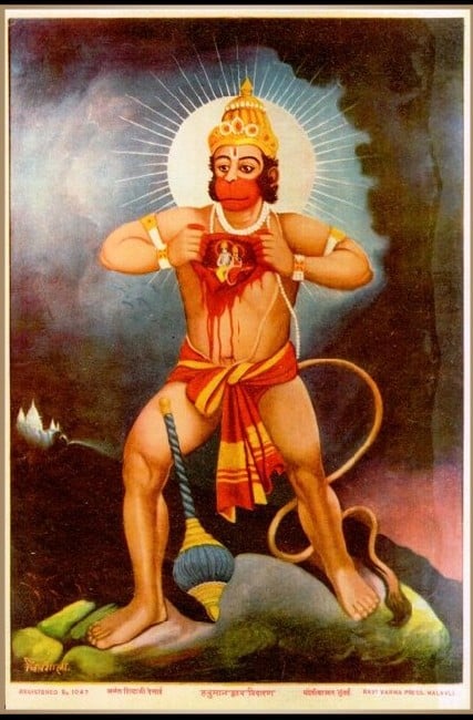 Hanuman, o deus macaco