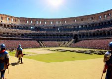 Os Gladiadores de Roma: Coragem e Brutalidade nos Anfiteatros